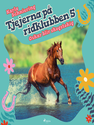 cover image of Tjejerna på ridklubben 5--Oskar blir skogstokig